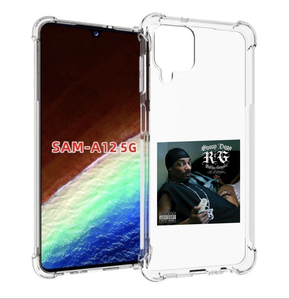 

Чехол MyPads Snoop Dogg R&G (RHYTHM & GANGSTA) для Samsung Galaxy A12 (SM-A125F) 2020, Прозрачный, Tocco