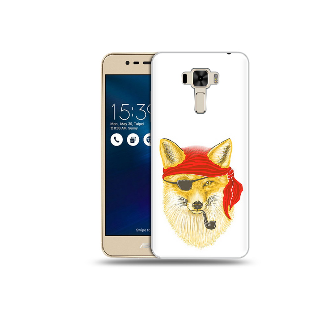 Чехол MyPads Tocco для Asus ZenFone 3 лиса-пират (PT40480.655.440)