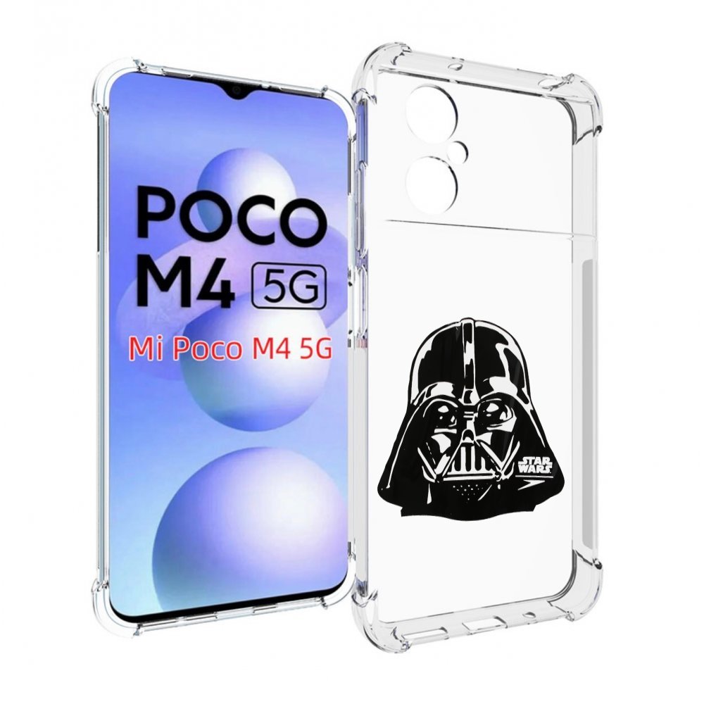 

Чехол MyPads Звездные-войны для Xiaomi Poco M4 5G, Прозрачный, Tocco