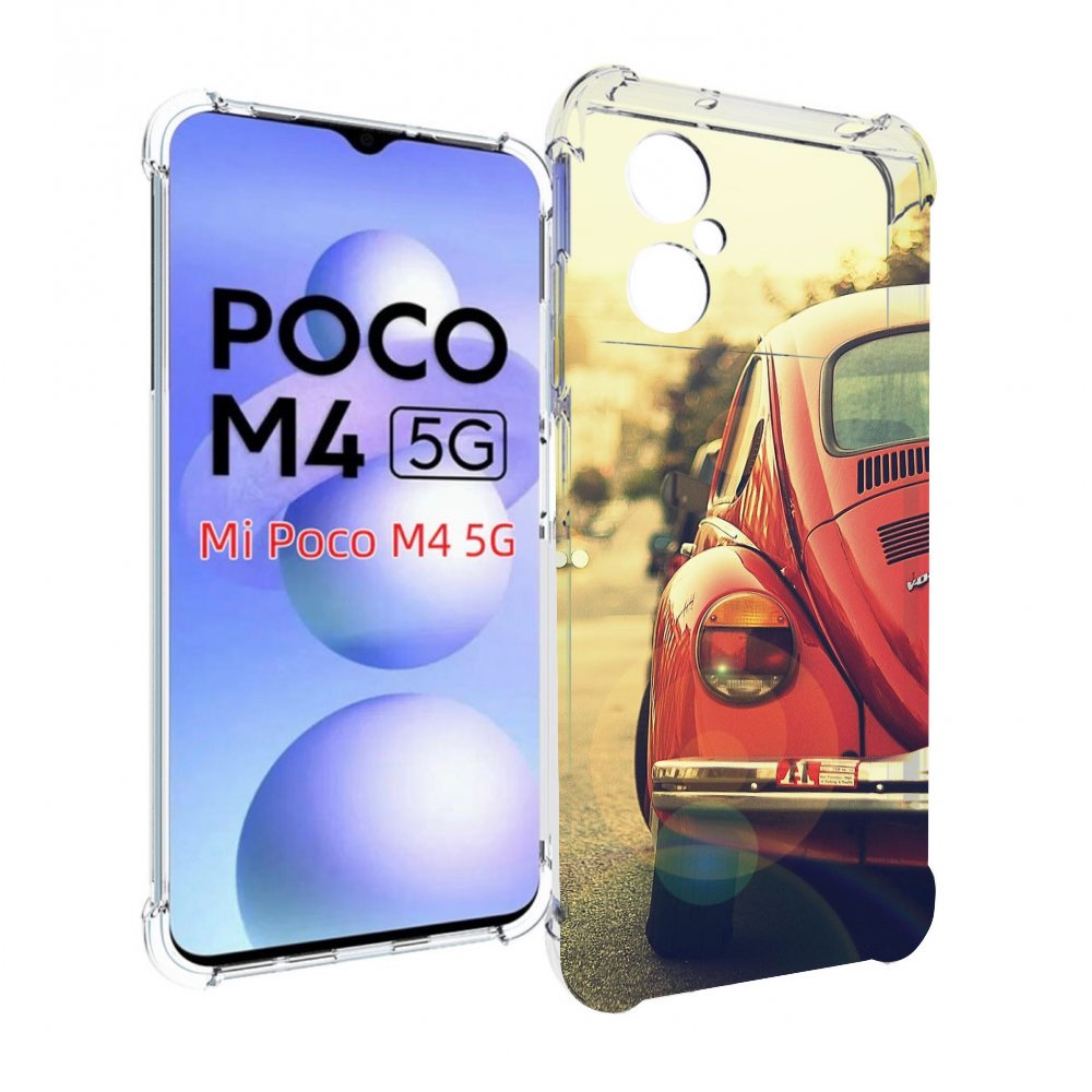 

Чехол MyPads Жук для Xiaomi Poco M4 5G, Прозрачный, Tocco