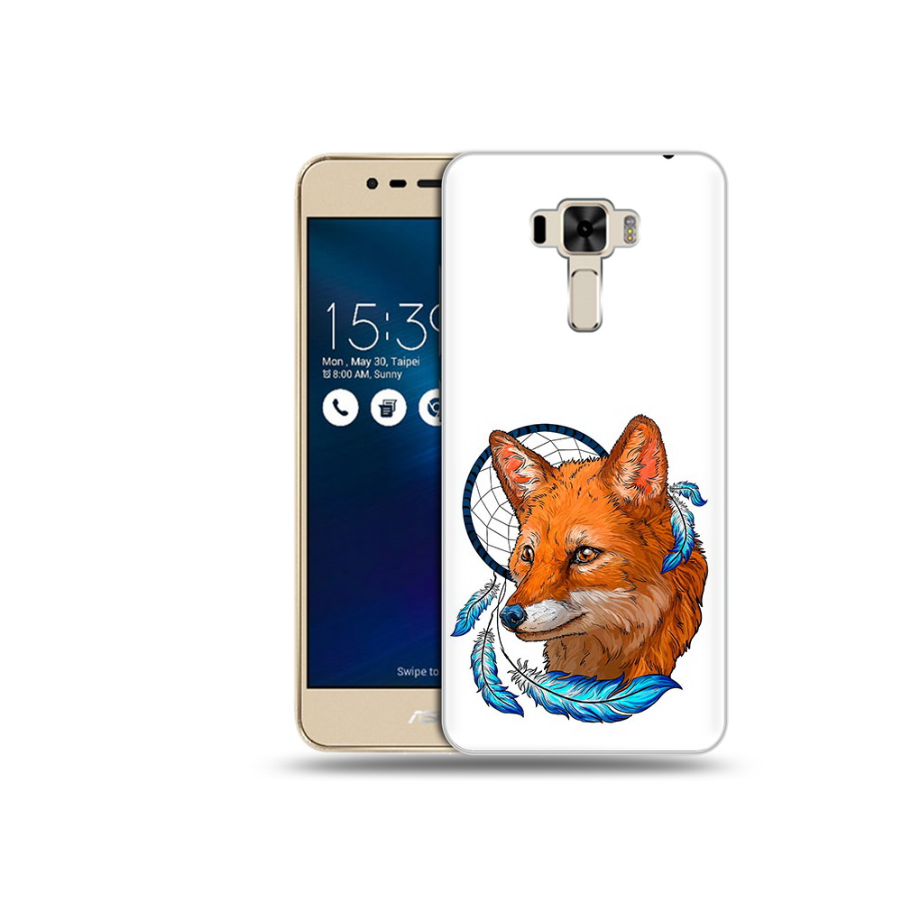Чехол MyPads Tocco для Asus ZenFone 3 лиса и ловец снов (PT40480.655.438)