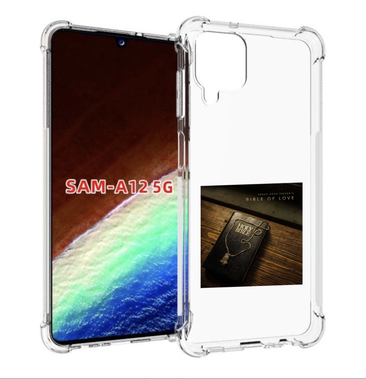 

Чехол MyPads Snoop Dogg BIBLE OF LOVE для Samsung Galaxy A12 (SM-A125F) 2020/21, Прозрачный, Tocco