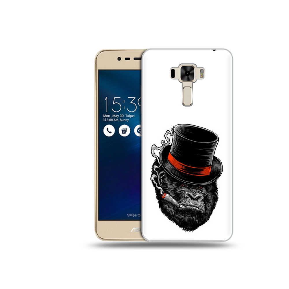 

Чехол MyPads Tocco для Asus ZenFone 3 дизайнерская горилла (PT40480.655.431), Прозрачный, Tocco