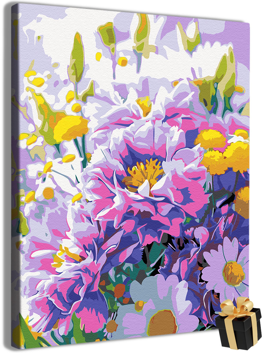 

Картина по номерам Арт-студия Unicorn цветы N-3464 40x50 см, Цветы