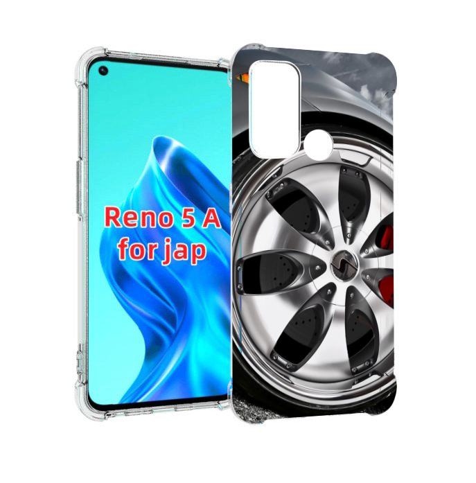 

Чехол MyPads Колесо мужской для Oppo Reno 5A, Прозрачный, Tocco