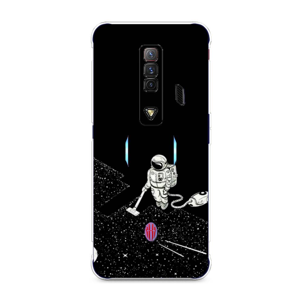 

Чехол Awog на ZTE Nubia Red Magic 7 / ЗТЕ Нубиа Ред Мэджик 7 "Космонавт с пылесосом", Разноцветный, 135950-4