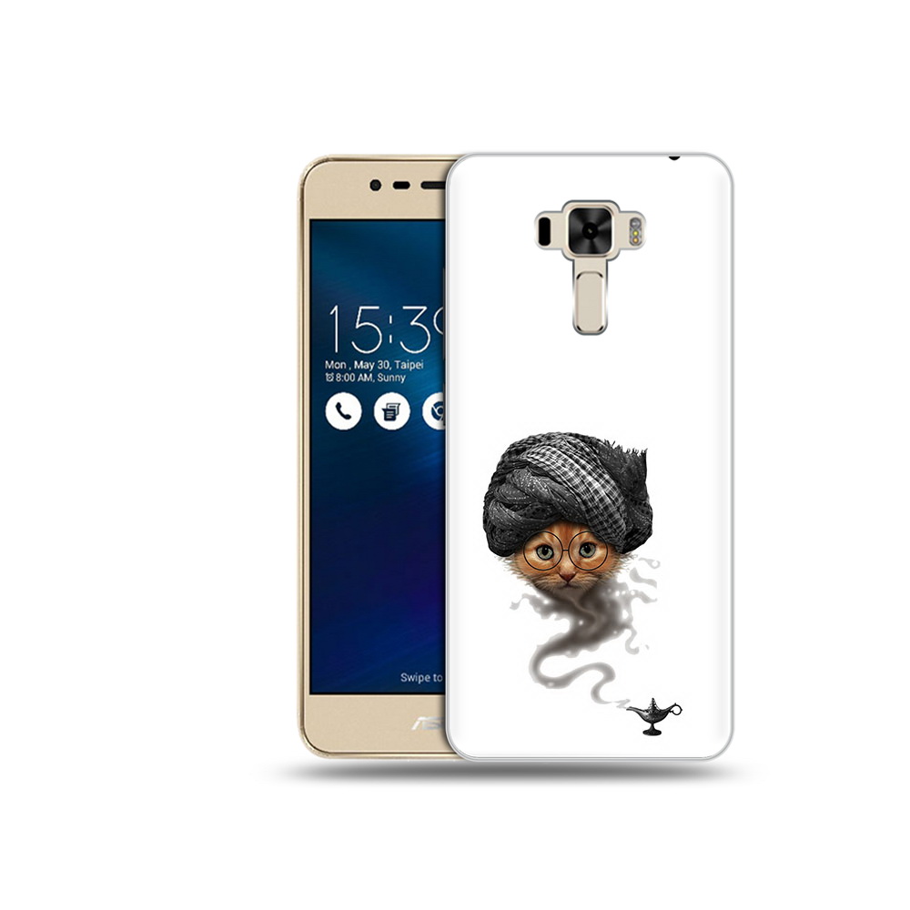 

Чехол MyPads Tocco для Asus ZenFone 3 кот джин (PT40480.655.398), Прозрачный, Tocco
