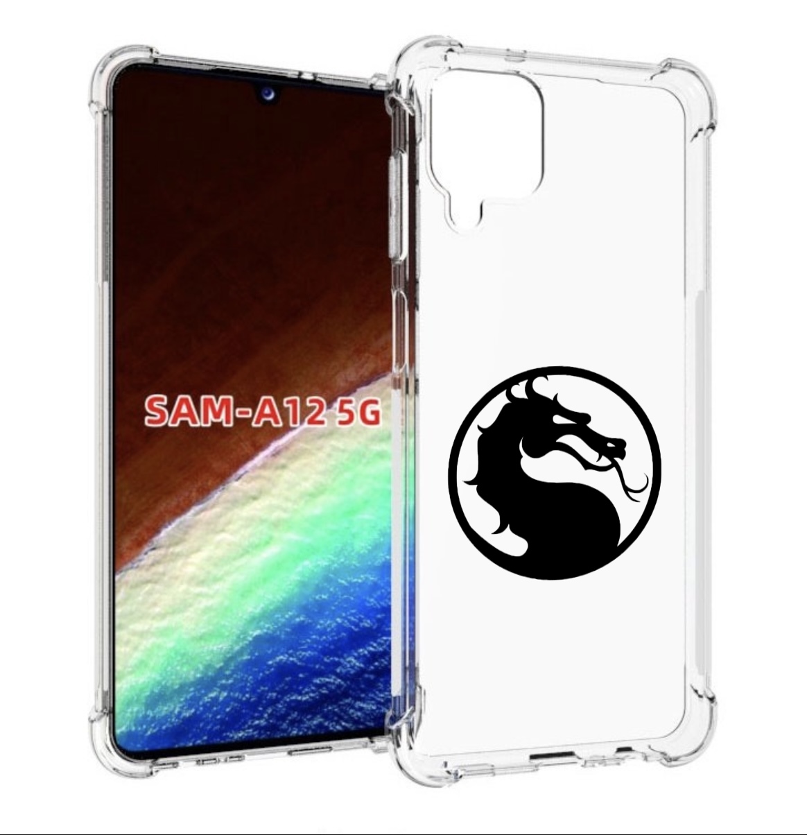 

Чехол MyPads Mortal-Kombat-2 мужской для Samsung Galaxy A12 (SM-A125F) 2020/21, Прозрачный, Tocco