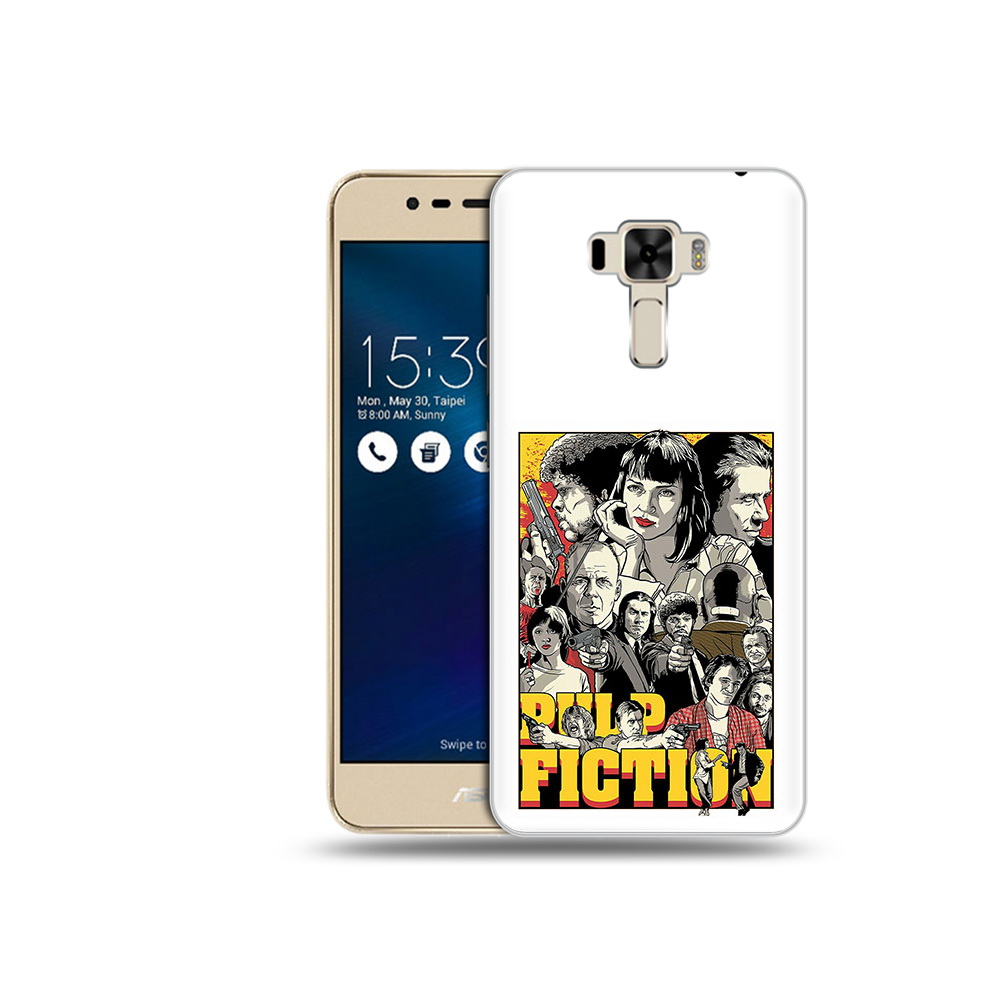 

Чехол MyPads Tocco для Asus ZenFone 3 комикс картинка (PT40480.655.390), Прозрачный, Tocco