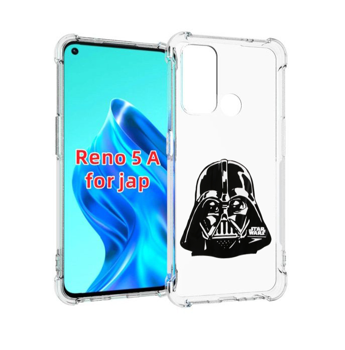 

Чехол MyPads Звездные-войны для Oppo Reno 5A, Прозрачный, Tocco