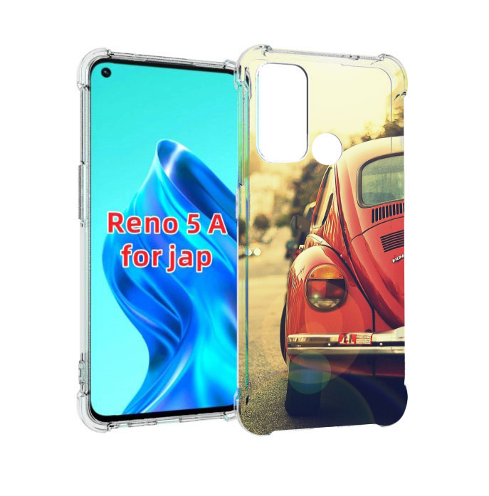 

Чехол MyPads Жук для Oppo Reno 5A, Прозрачный, Tocco
