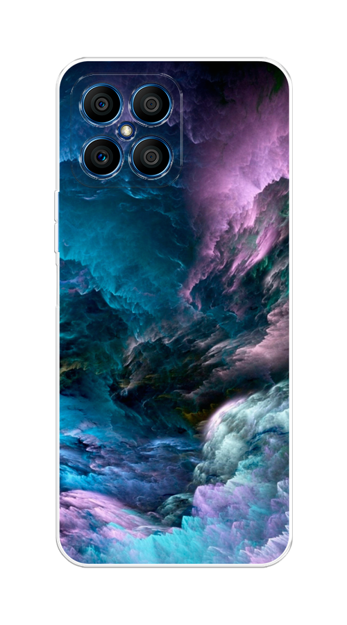 

Чехол на Honor X8 "Загадочное небо", Синий;фиолетовый, 6107650-1