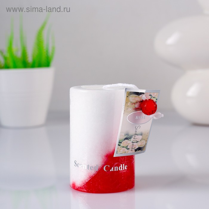 

Свеча Диагональ 5,5х7,5, красная