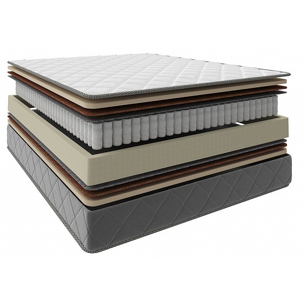 

Матрас двуспальный Tatami eco 2000x2000, Белый;серый, Tatami eco 2000x2000