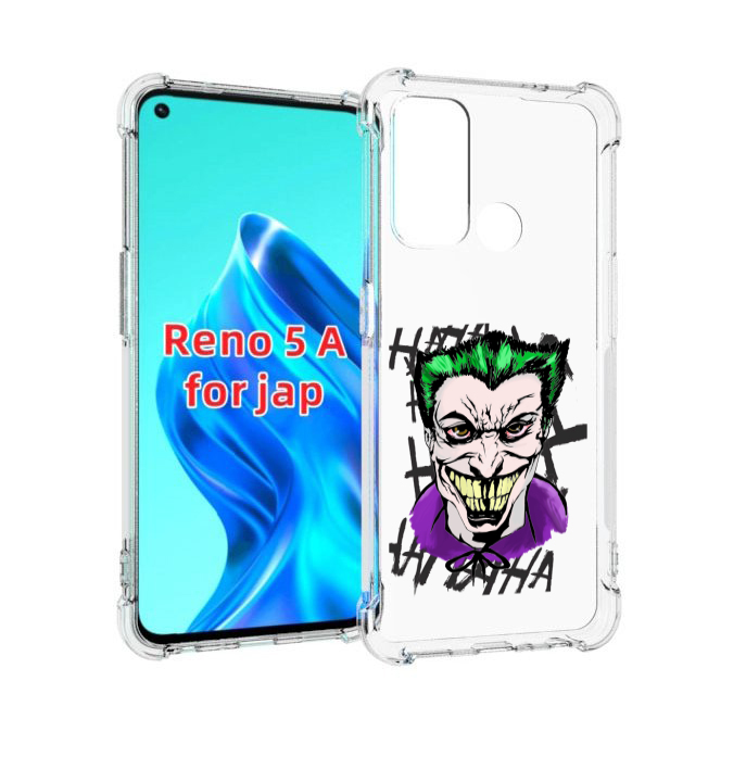 

Чехол MyPads Джокер-крейзи для Oppo Reno 5A, Прозрачный, Tocco
