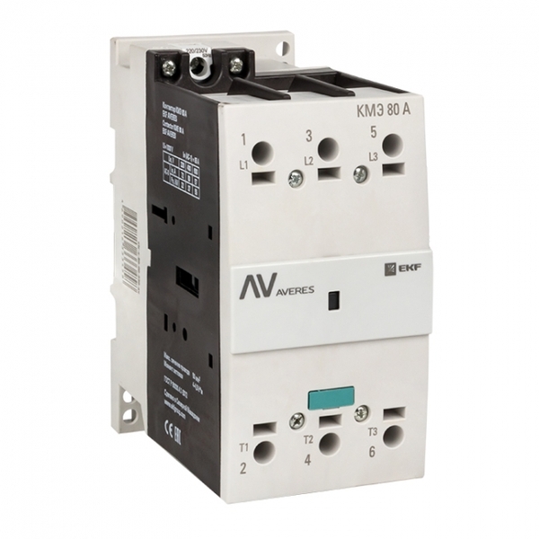 

Контактор КМЭ 80А 230В АС EKF AVERES