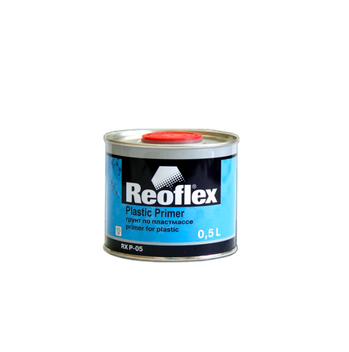 Грунт По Пластику Reoflex Серый 0,5 Л Reoflex арт. RX P-05G/500