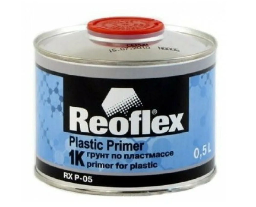 Грунт По Пластику Reoflex Прозрачный 0,5 Л Reoflex арт. RX P-05T/500