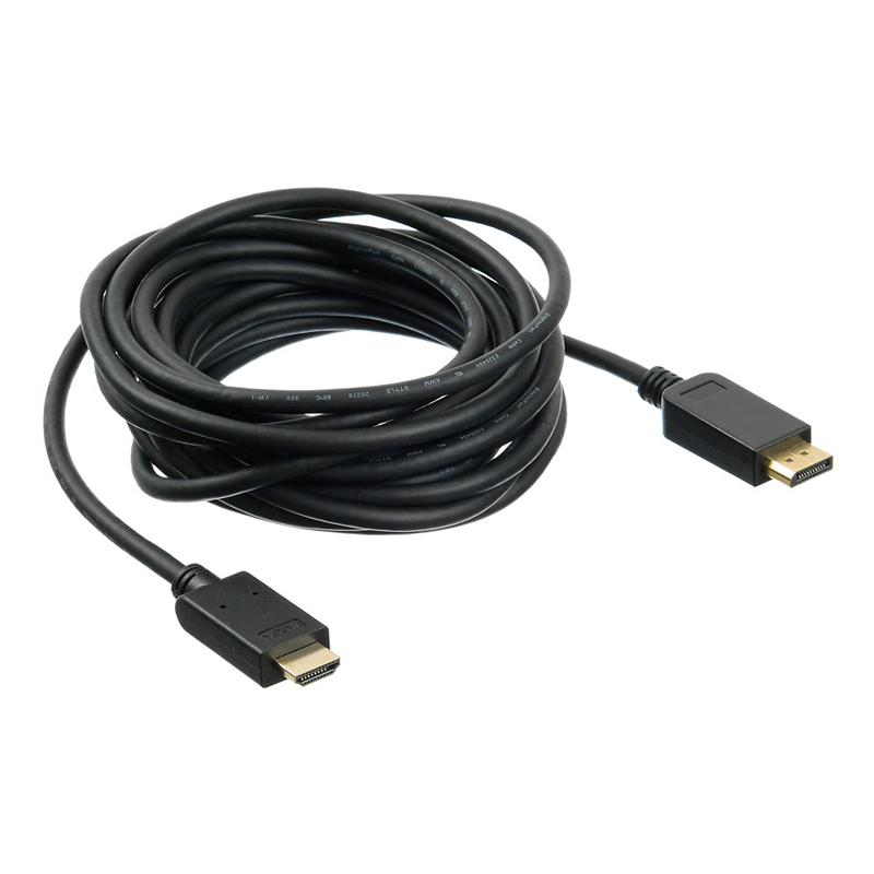 

Кабель Buro DisplayPort - HDMI вилка-вилка 3м (BHP DPP_HDMI-3) черный