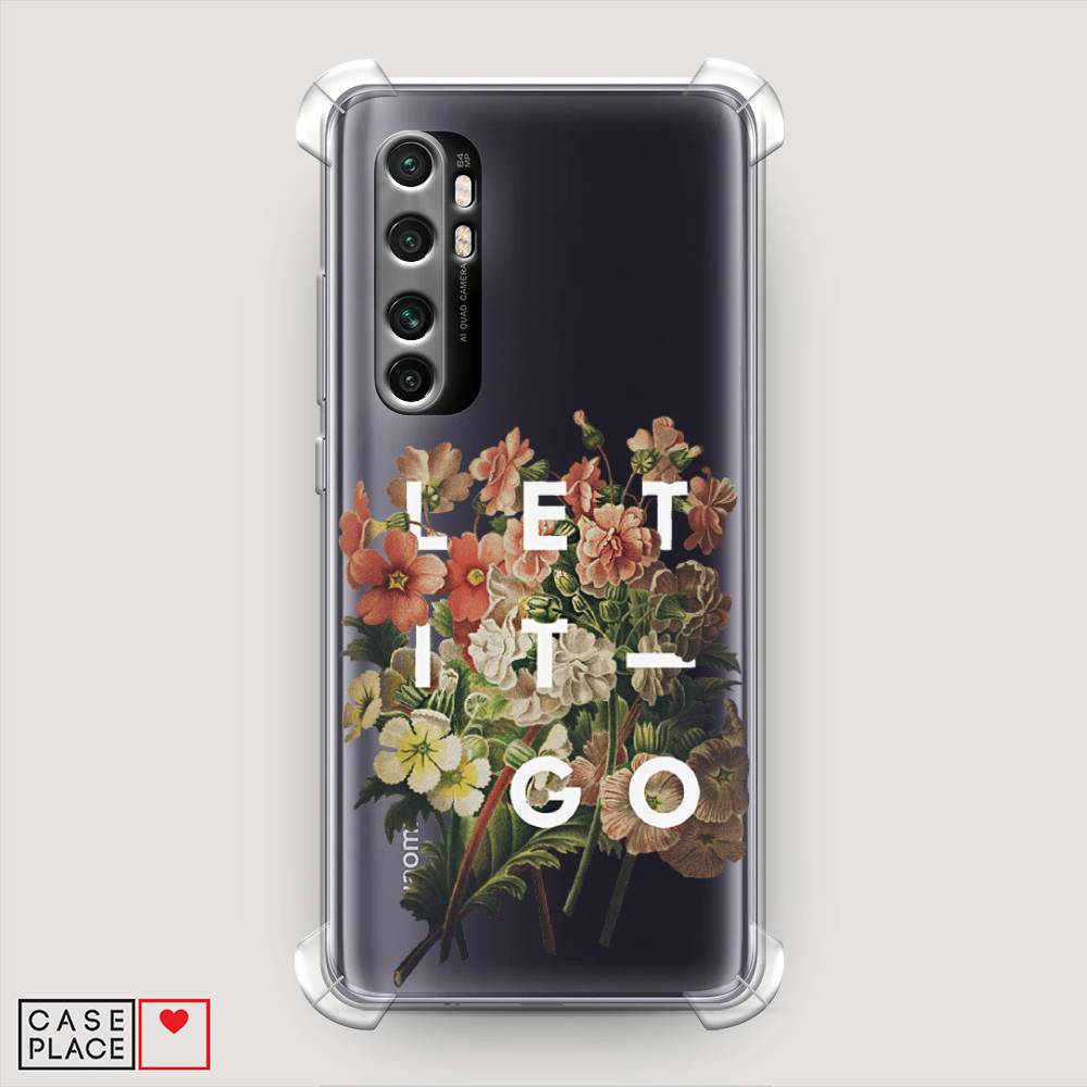 фото Противоударный силиконовый чехол "let it go" на xiaomi mi note 10 lite awog