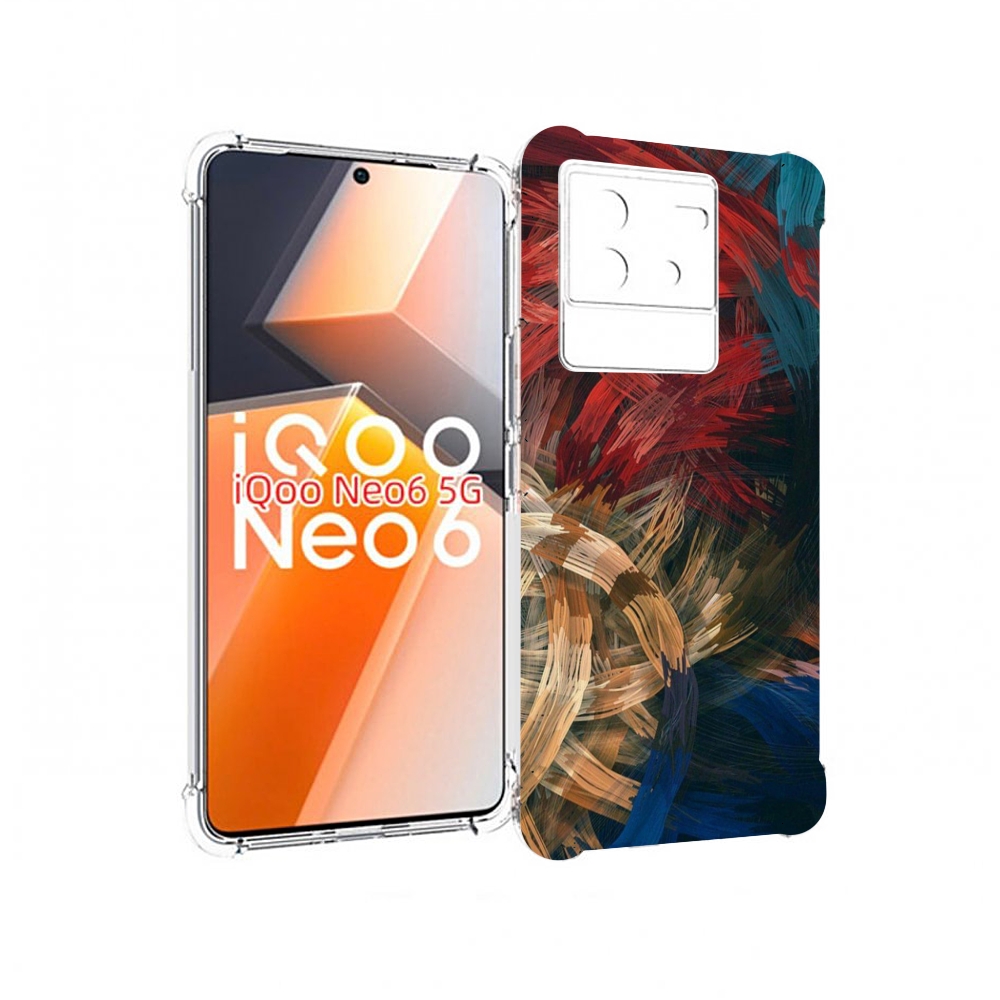 

Чехол MyPads раскрашенная медь для Vivo iQoo Neo 6 5G, Прозрачный, Tocco