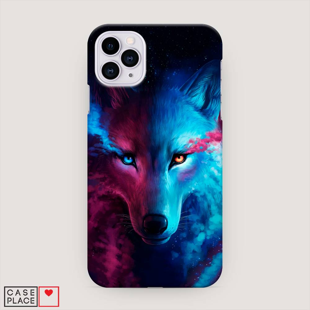 

Пластиковый чехол "Волшебный волк" на Apple iPhone 11 Pro, 12320-1