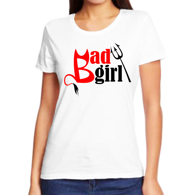 

Футболка женская белая 70 р-р bad girl 2, Белый, fzh_bad_girl_2_
