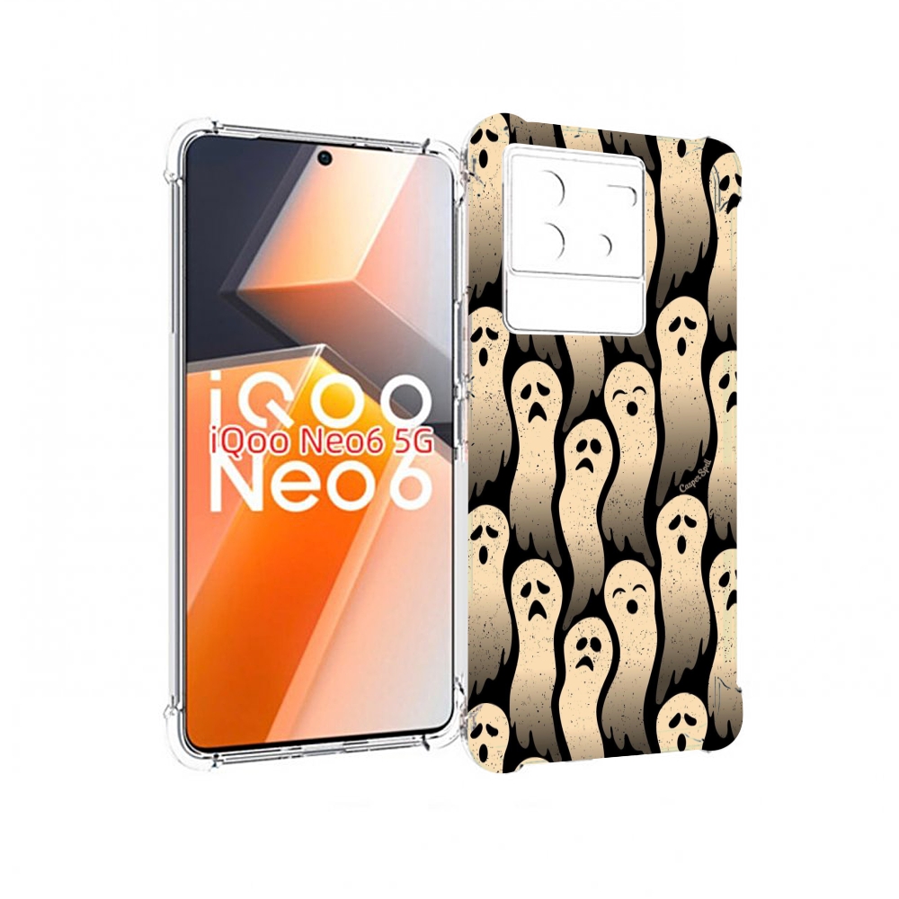 

Чехол MyPads разные души для Vivo iQoo Neo 6 5G, Прозрачный, Tocco