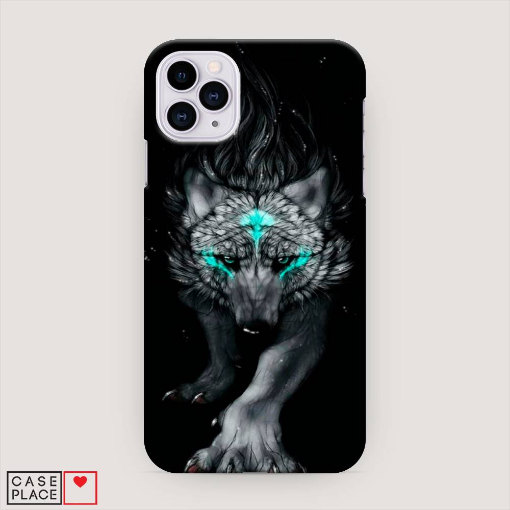 

Пластиковый чехол "Волшебный волк" на Apple iPhone 11 Pro, 12320-1
