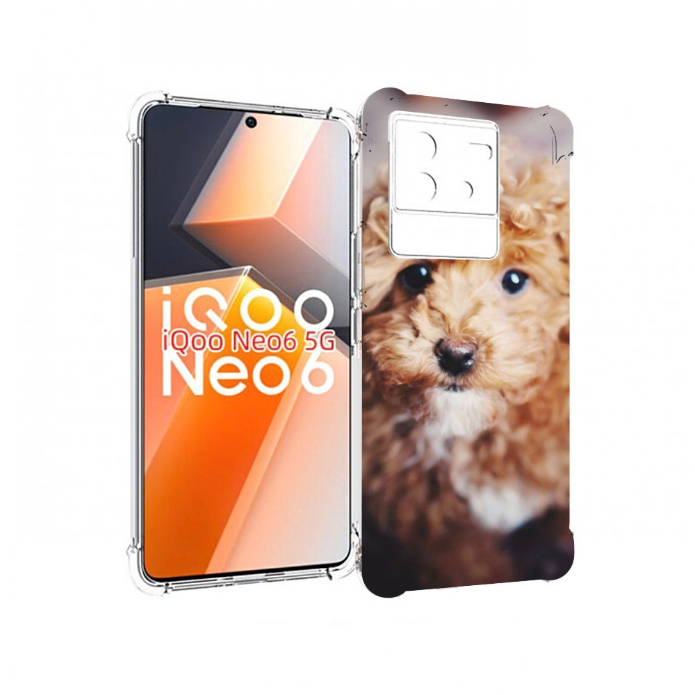 

Чехол MyPads пудель для Vivo iQoo Neo 6 5G, Прозрачный, Tocco