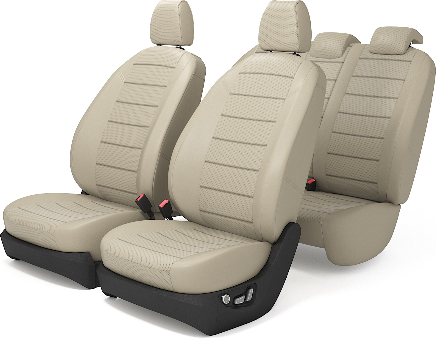 

Чехлы на сиденья для Киа Спортейдж 3 с 2010 по 2016 год, Экокожа, бежевый, PSportage31016