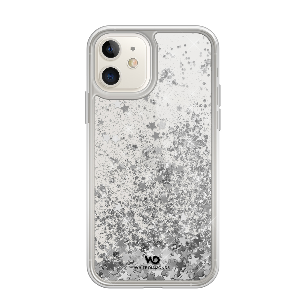 фото Чехол white diamonds sparkle для iphone 11, серебряные звезды (805101)