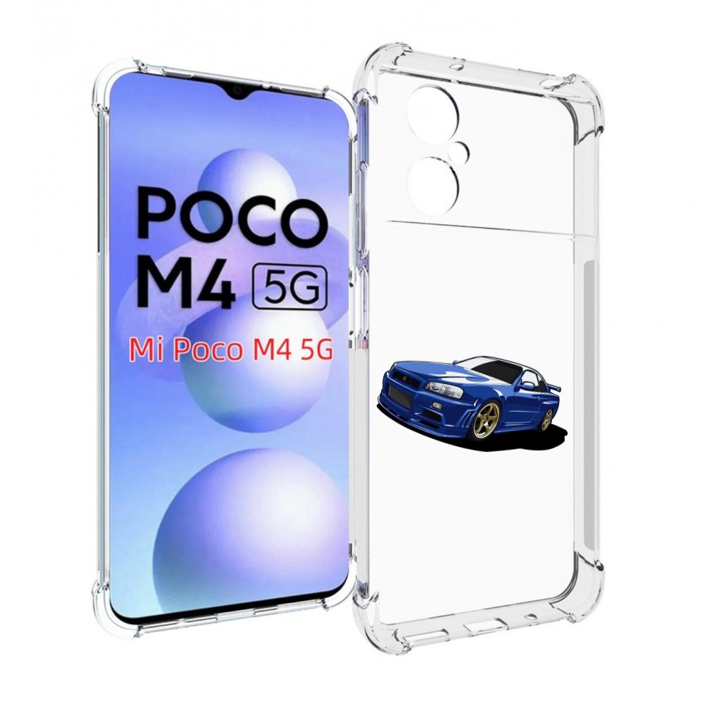 

Чехол MyPads Джитиэр для Xiaomi Poco M4 5G, Прозрачный, Tocco