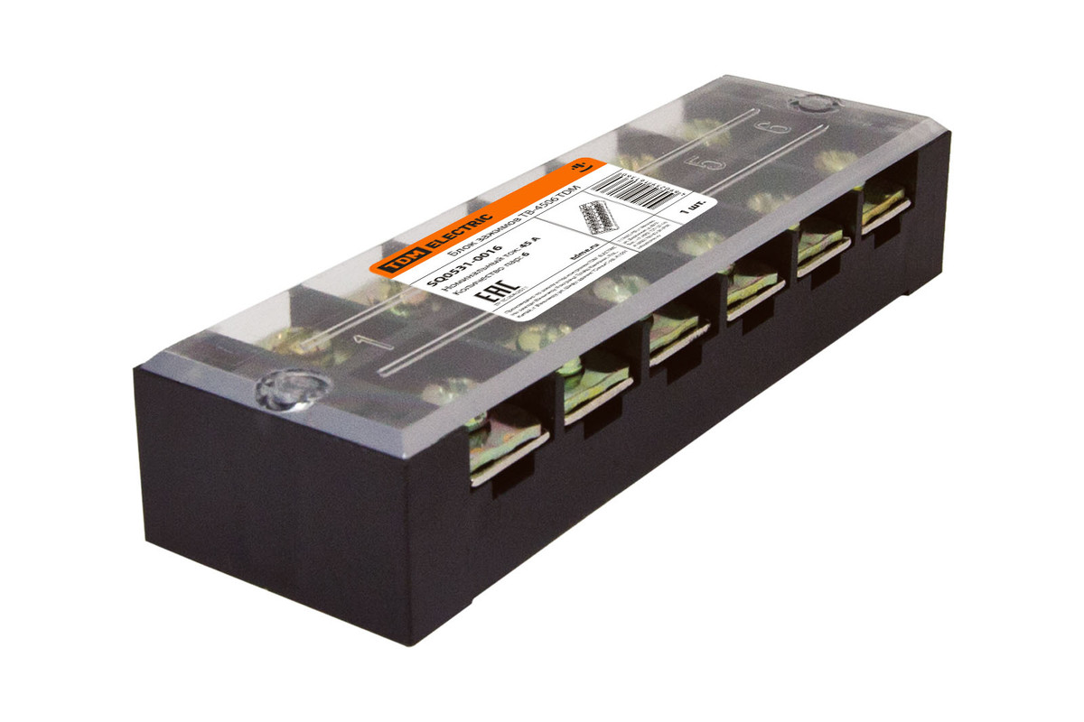 

Блок зажимов ТВ-4506 TDM SQ0531-0016