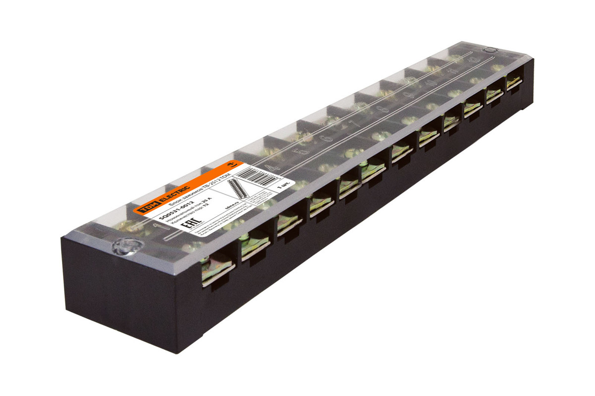 

Блок зажимов ТВ-2512 TDM SQ0531-0012