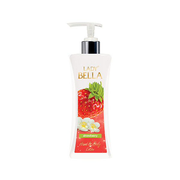 фото Лосьон для рук и тела lady bella strawberry 250 мл