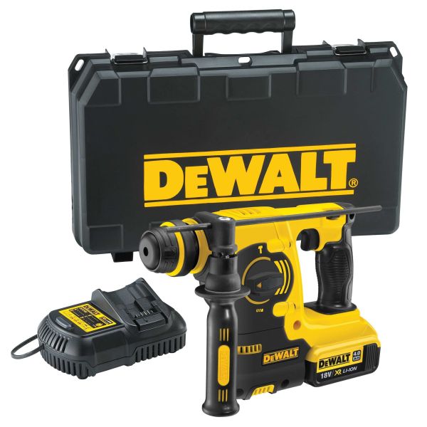 Аккумуляторный перфоратор DEWALT, 18 В, 2.1 Дж, 4500 уд/мин, 1200 об/мин, DCH253M1