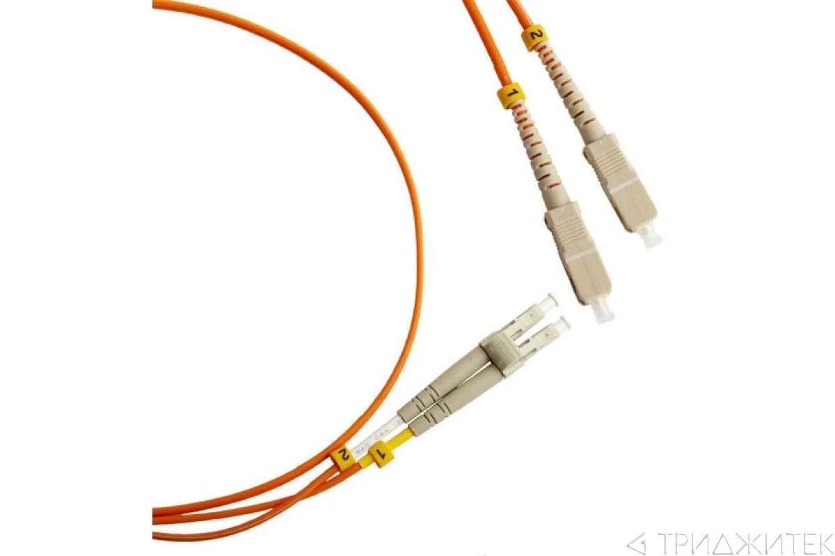 

Патч-корд 2LC/PC-2LC/PC-MM50(OM3) 1м | код 09-0901 | SUPRLAN ( 1шт. )