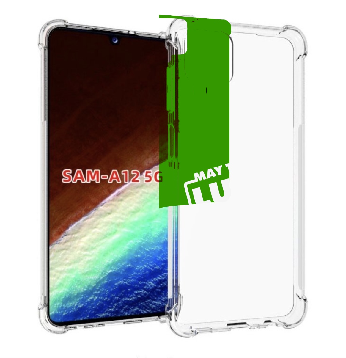 Чехол MyPads Luck green для Samsung Galaxy A12 (SM-A125F) 2020/21/A12 Nacho SM-A127F Tocco