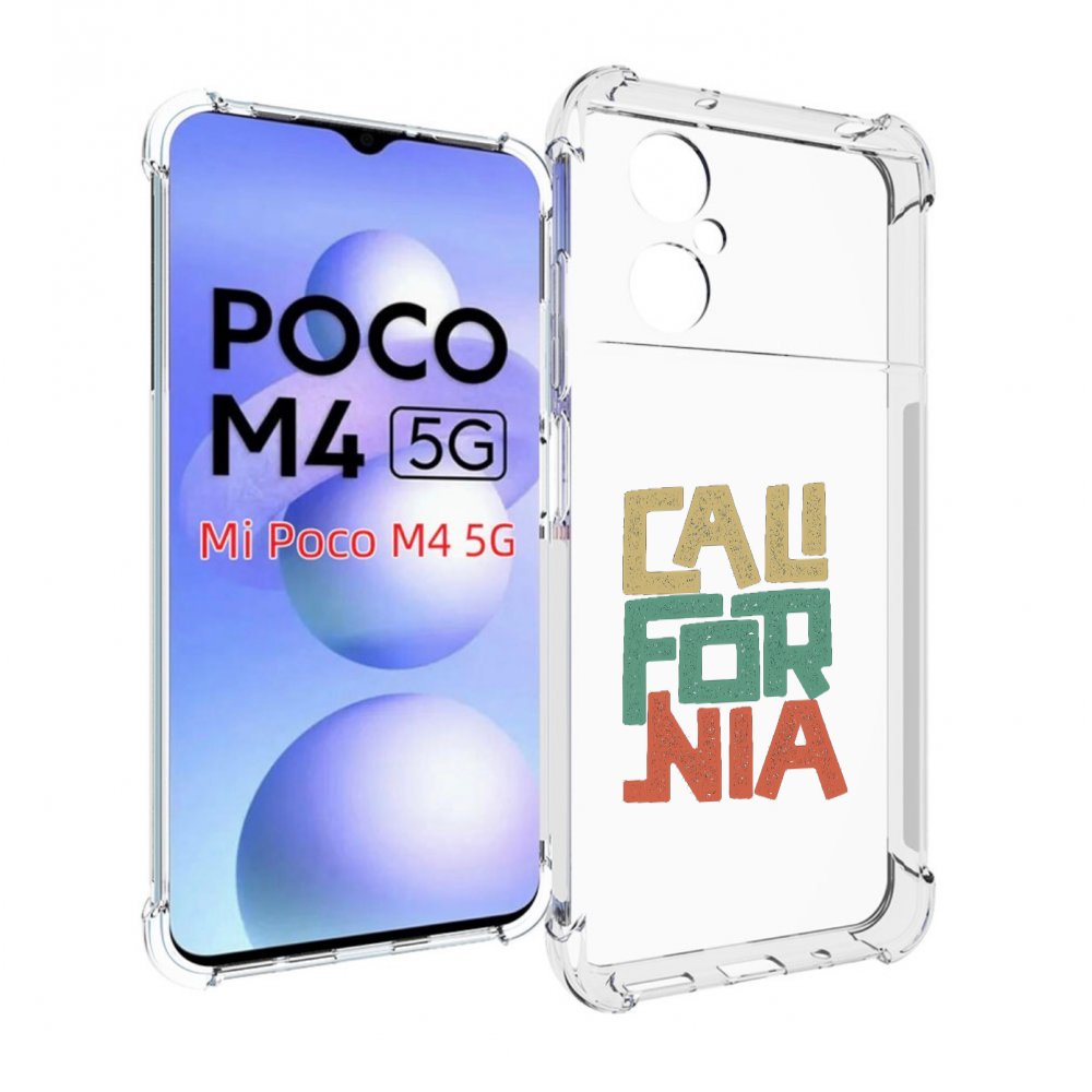 

Чехол MyPads Графический-дизайн для Xiaomi Poco M4 5G, Прозрачный, Tocco