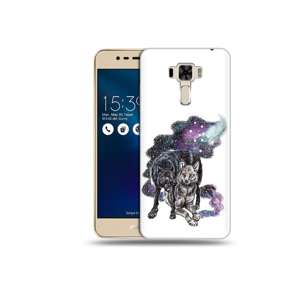 

Чехол MyPads Tocco для Asus ZenFone 3 звездные волки (PT40480.655.352), Прозрачный, Tocco