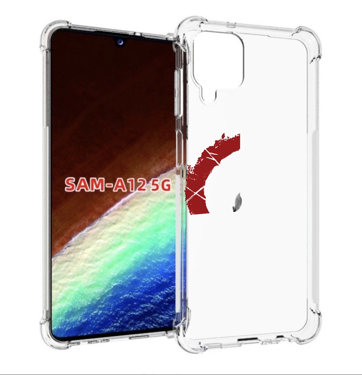 

Чехол MyPads God-of-War для Samsung Galaxy A12 (SM-A125F) 2020/21/A12 Nacho SM-A127F, Прозрачный, Tocco