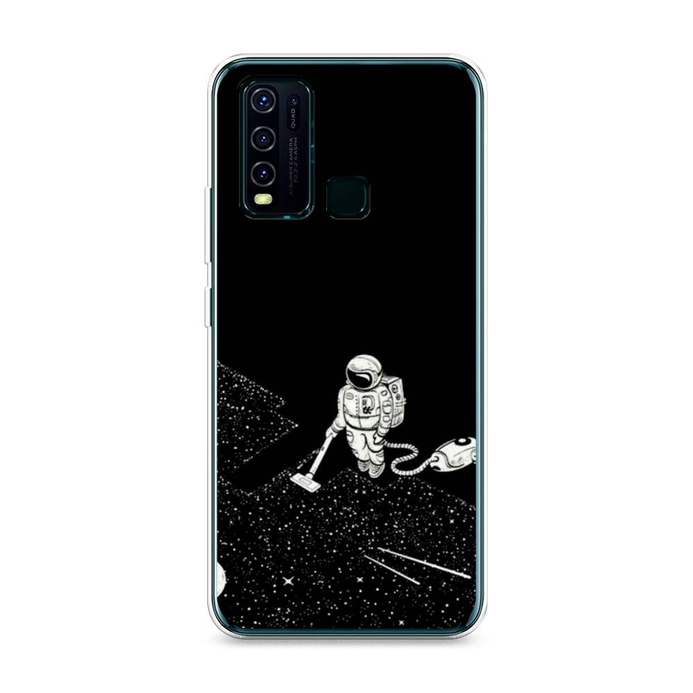 

Чехол Awog на Vivo Y30/Y50 "Космонавт с пылесосом", Разноцветный, 262650-4