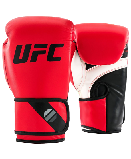 

(UFC Pro Fitness Перчатки тренировочные для спарринга красные - 8 Oz)
