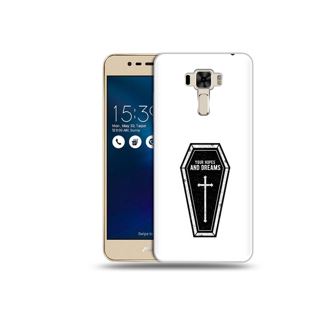 

Чехол MyPads Tocco для Asus ZenFone 3 гроб с мечтами (PT40480.655.299), Прозрачный, Tocco