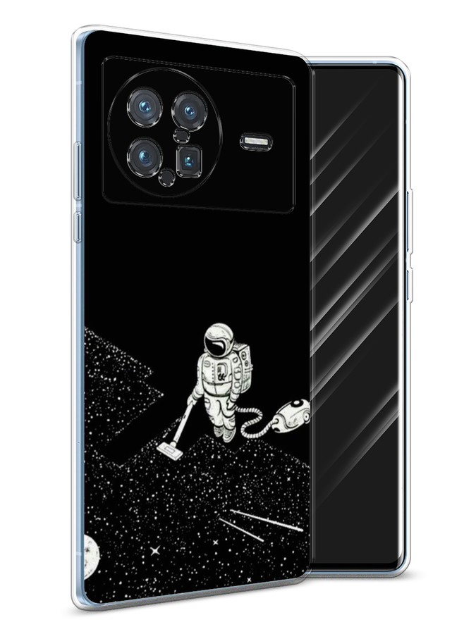 

Чехол Awog на Vivo X Note "Космонавт с пылесосом", Разноцветный, 266950-4