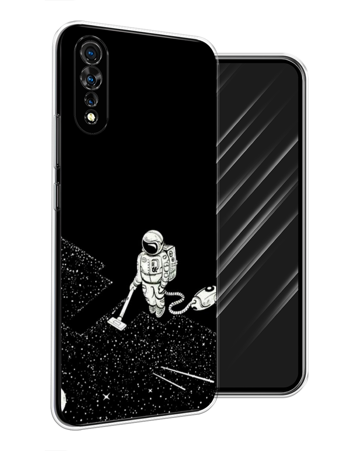

Чехол Awog на Vivo iQOO Neo/V17 Neo "Космонавт с пылесосом", Разноцветный, 262050-4