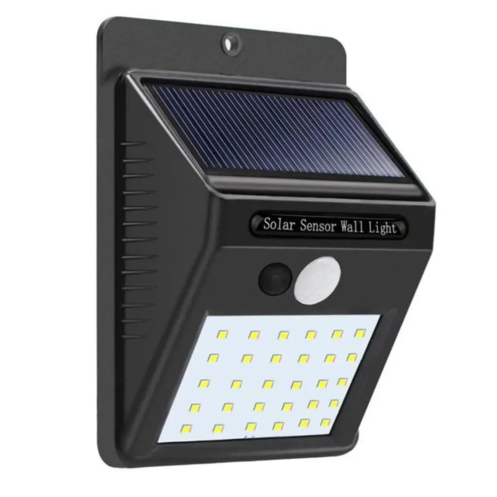 Уличный светодиодный фонарь на солнечной батареи, Solar Lamp, 30 SMD LED