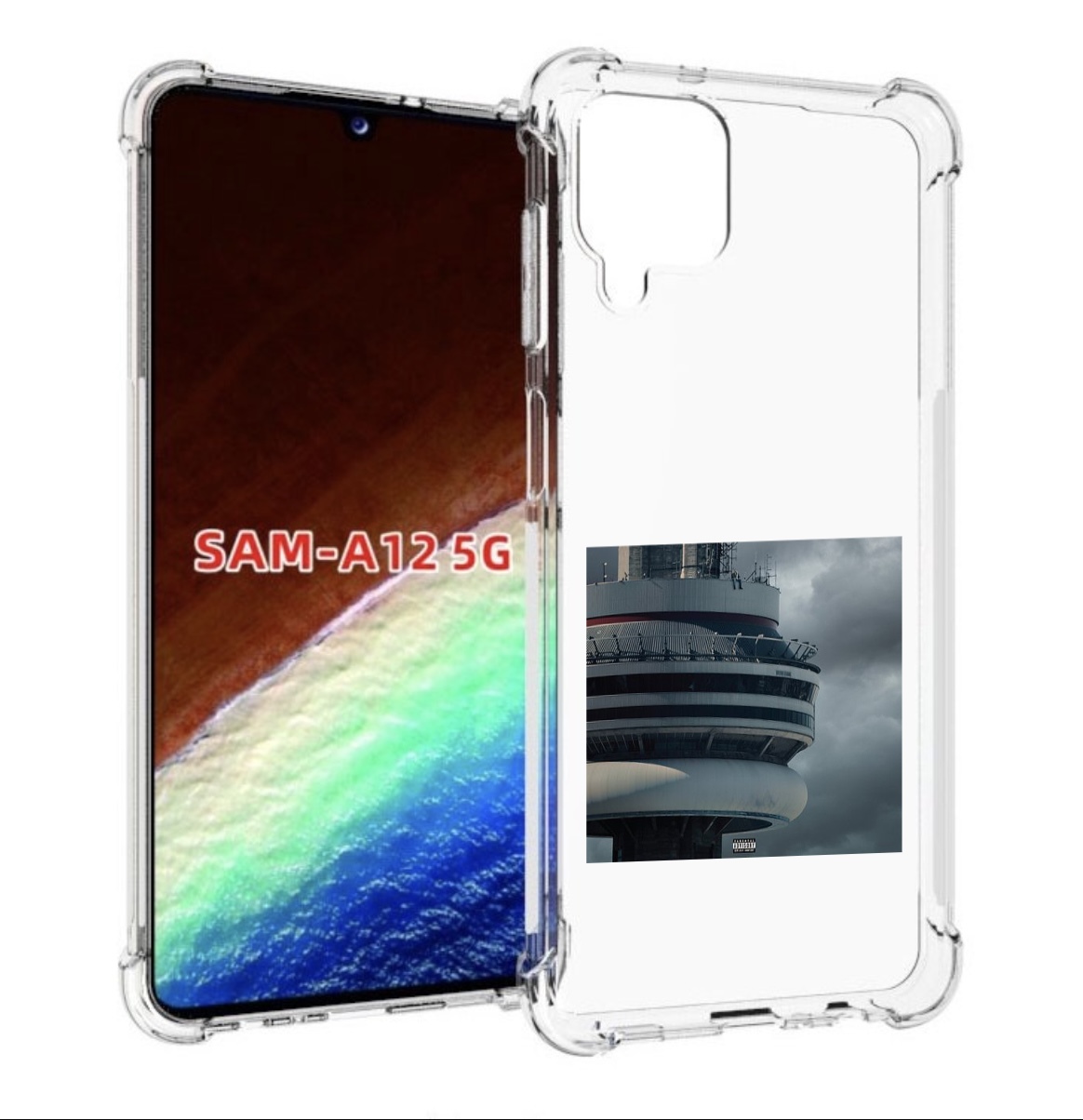 

Чехол MyPads Drake - Views для Samsung Galaxy A12 (SM-A125F) 2020/21/A12 Nacho SM-A127F, Прозрачный, Tocco