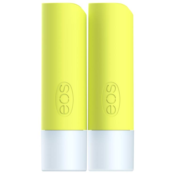 фото Бальзам для губ eos exhale - green apple tonic 2-pack lip balm тонизирующее зеленое яблоко